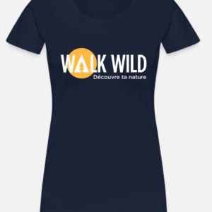 T-shirt femme bleu marine