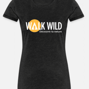 T-shirt femme charbon