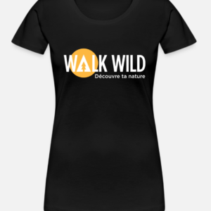 T-shirt femme noir